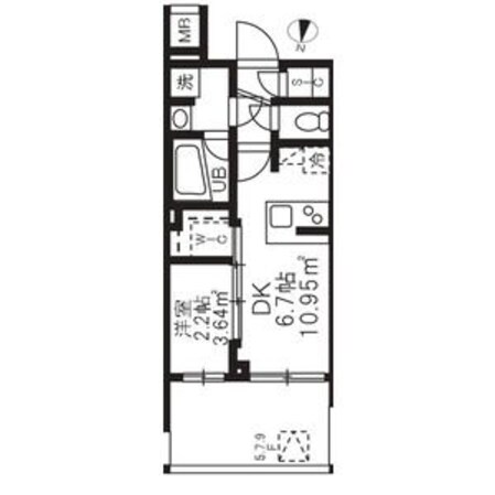 アジールコート板橋本町の物件間取画像